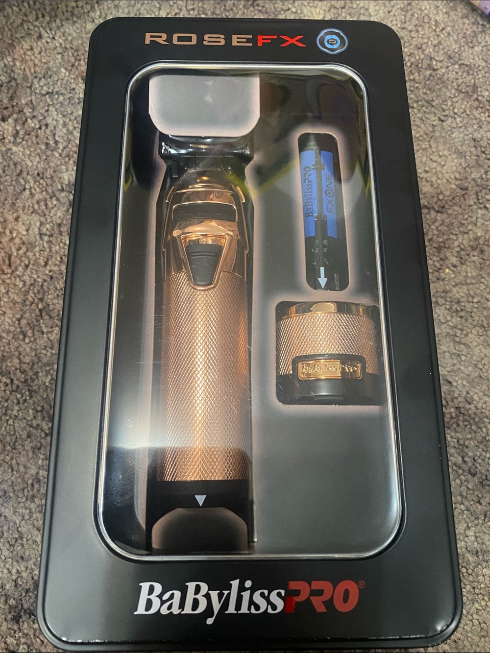 BaByliss Rose Gold Cordless Trimmer Kit